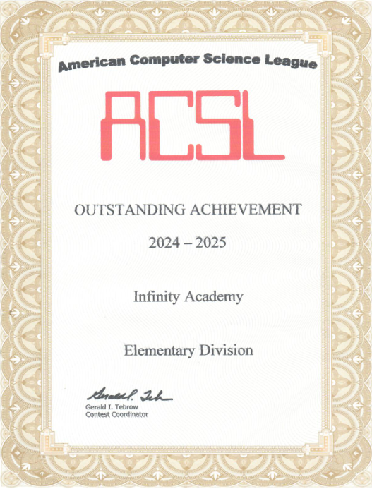 ACSL 机构卓越奖 · Elementary 组 · 2024–25